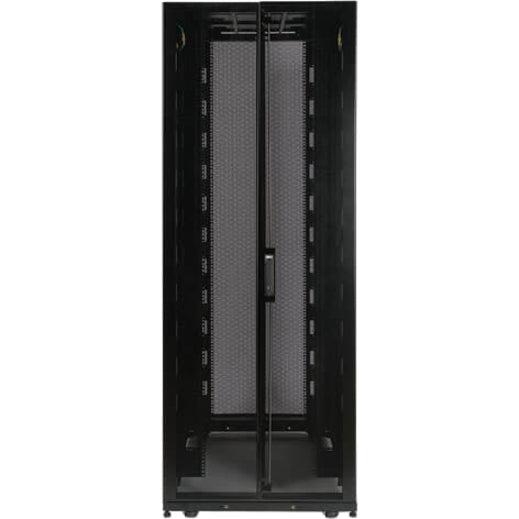 48U SmartRack Deep Wide Server Rack Enclosure Cabinet with Doors | Tripp Lite SR48UBDPWD