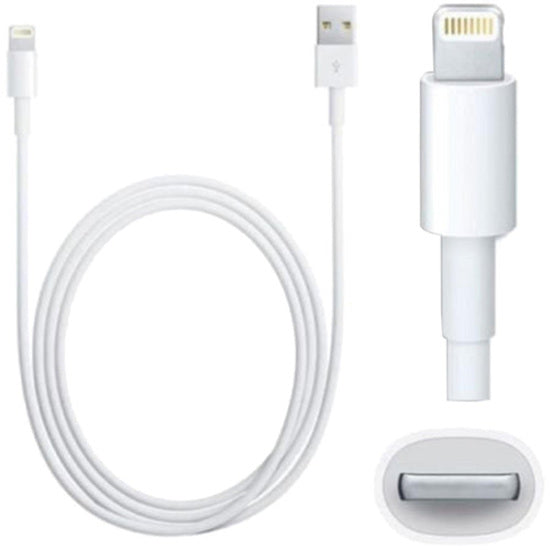 4XEM 10 Pack of 3FT 8-Pin Lightning To USB Cable For iPhone/iPod/iPad (White) - MFi Certified 4XLIGHTNING10PK
