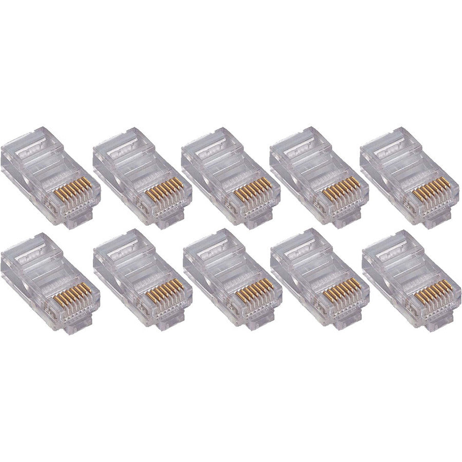 4XEM 1000PK Cat5e RJ45 Ethernet Plugs/Connectors 4X1000PKC5E