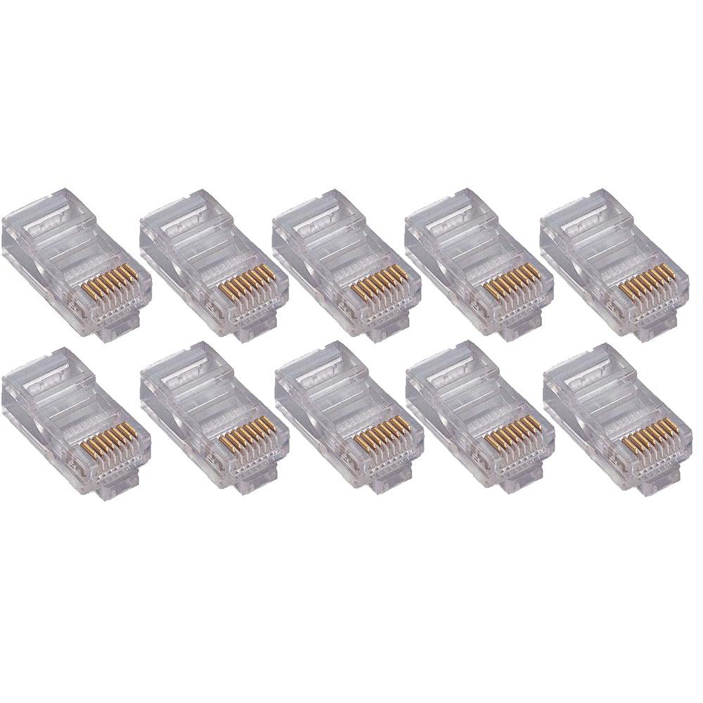 4XEM 1000PK Cat6 RJ45 Ethernet Plugs/Connectors 4X1000PKC6