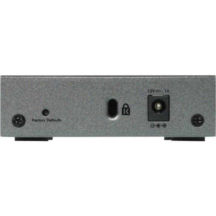 5 Port Gigabit Switch NETGEAR ProSAFE Plus Web Managed Smart Switch | GS105E GS105E-200NAS