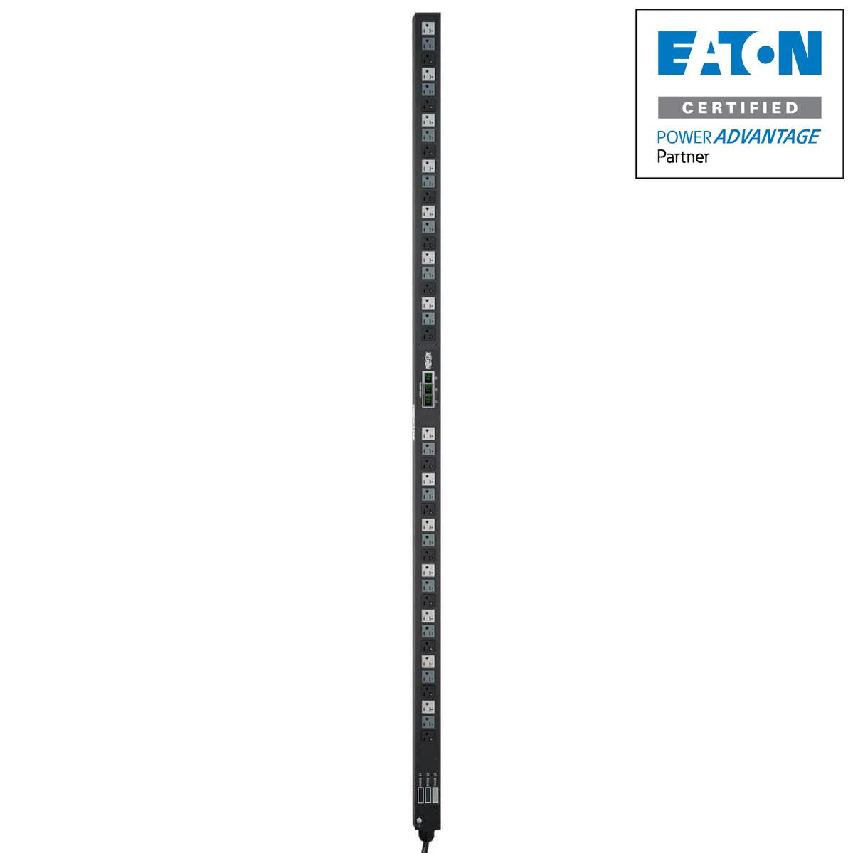 5.7kW 3-Phase Metered PDU, 120V Outlets (42 5-15/20R) - Tripp Lite PDU3MV6L2120LV