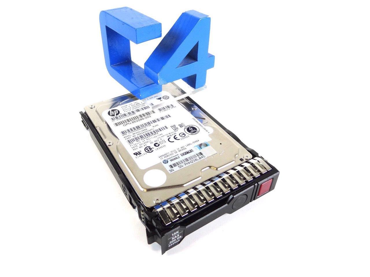 653960-001 Hp 300Gb 15K 6Gb/S Sff Sas Sc Hdd