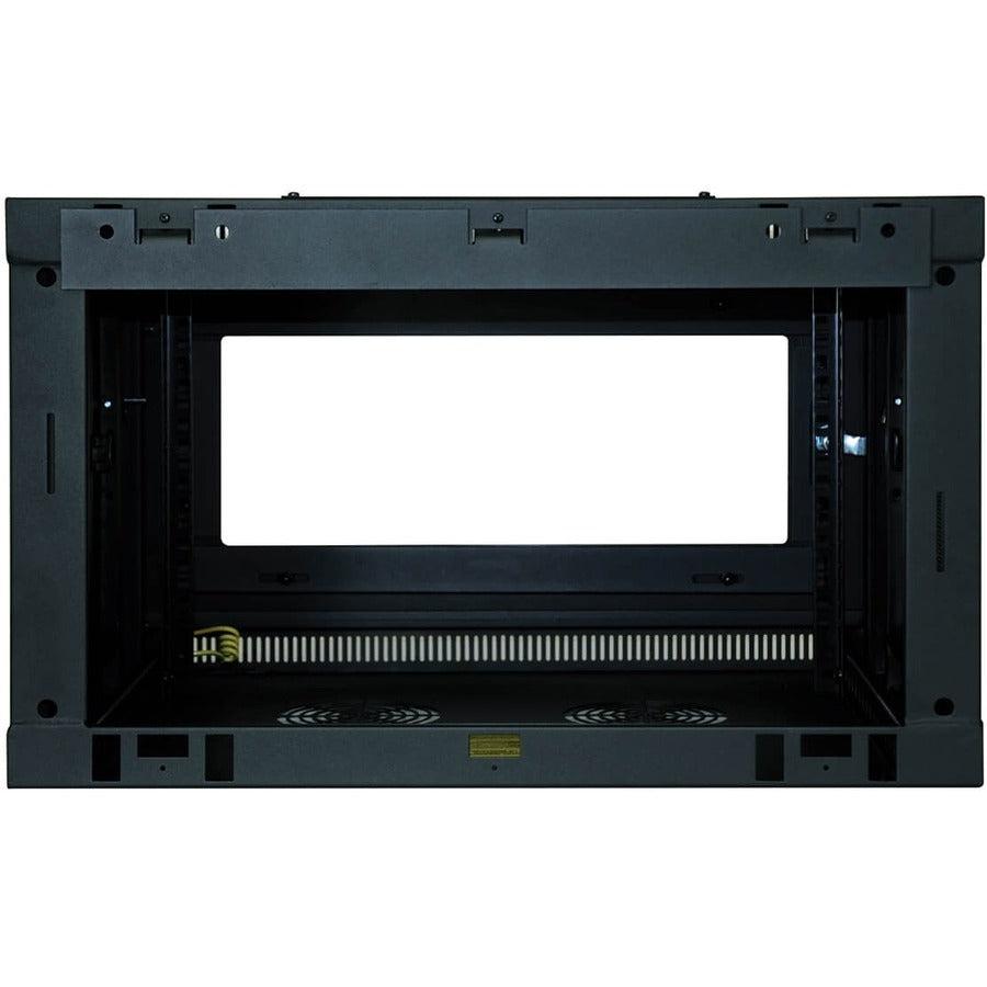 6U Wall Mount Rack Enclosure - Low Profile Switch Depth Cabinet | Tripp Lite SRW6UG