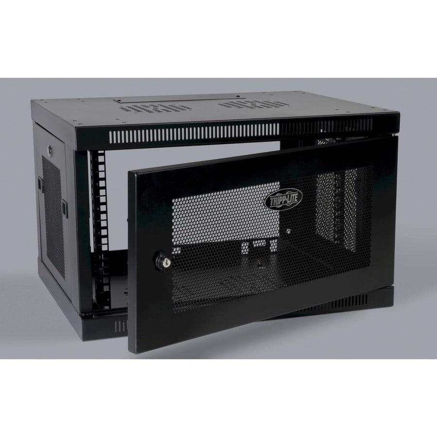 6U Wall Mount Rack Enclosure - Network Cabinet for Server Equipment | TecISoft SRW6U
