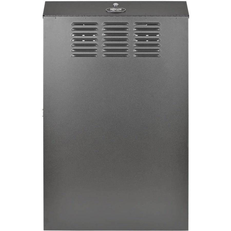 6U Wall Mount Server Cabinet - Vertical Low Profile Rack Enclosure | TecISoft SRWF6U36