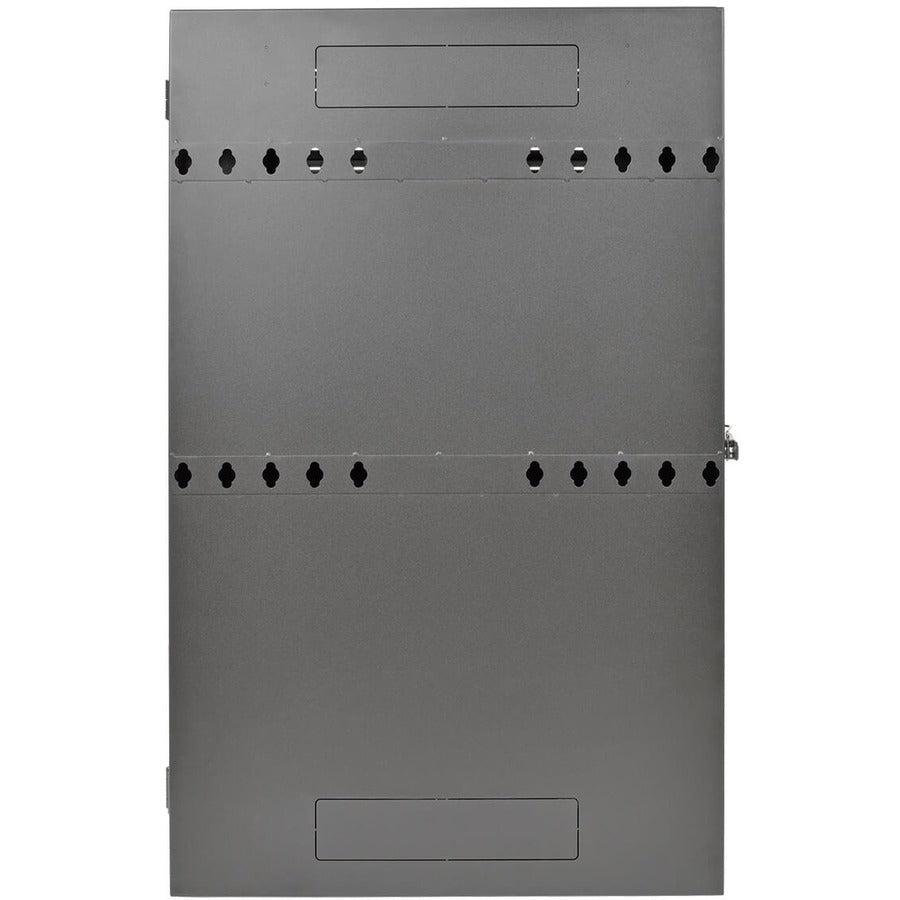 6U Wall Mount Server Cabinet - Vertical Low Profile Rack Enclosure | TecISoft SRWF6U36