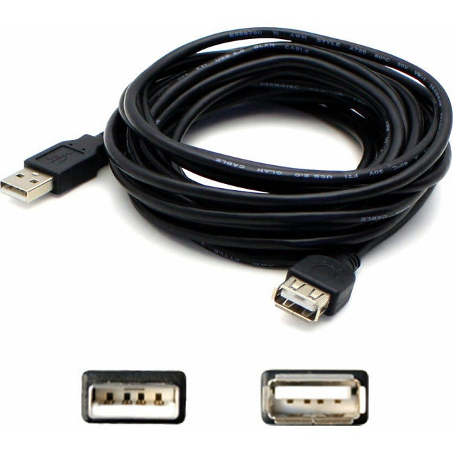 6in (15cm) USB-A 2.0 to USB-A 2.0 Extension Cable - Male to Female USBEXTAA6INB