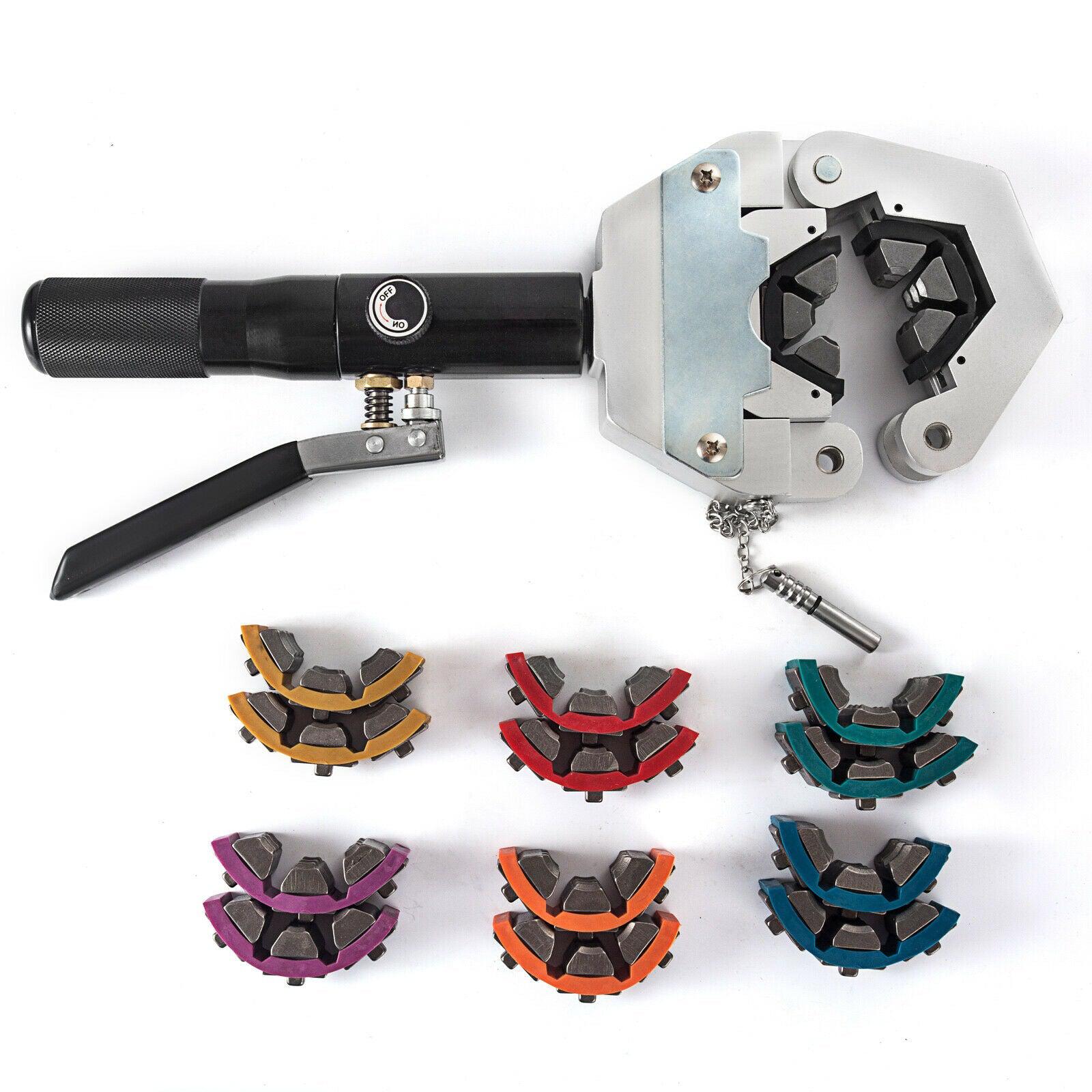 71500 A/C Hydraulic Hose Crimper Tool Kit Crimping Set Hose Fittings Hand Tool