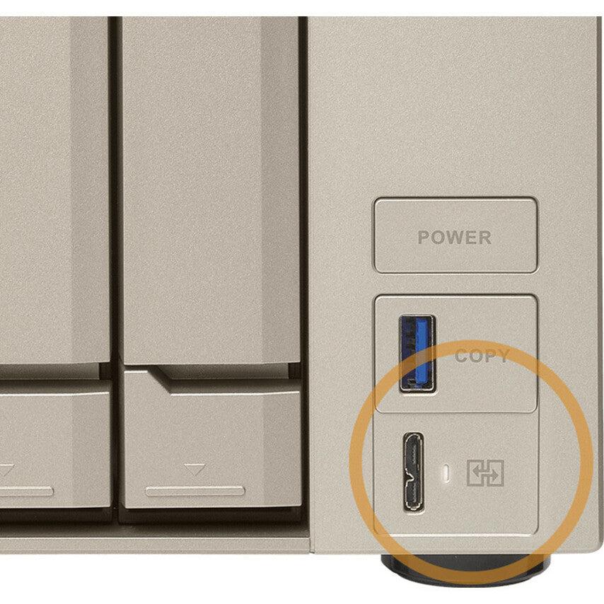 8-Bay NAS Server - High-Performance Network Storage | TecISoft TVS-873E-4G-US