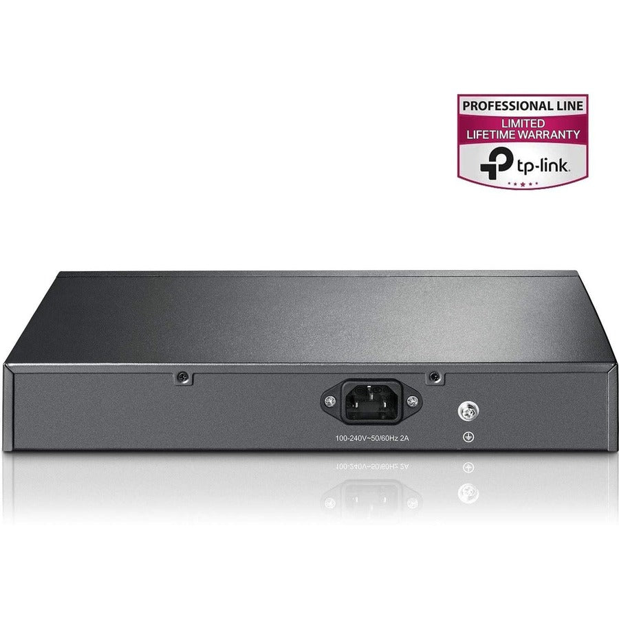 8-Port Gigabit Desktop/Rackmount Switch with 8-Port PoE+ - TP-Link TL-SG1008MP