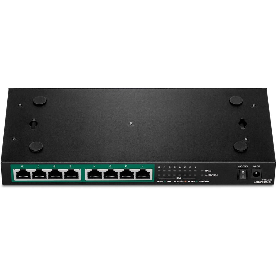 8-Port Gigabit PoE+ Switch - Fanless Business Network Hub | TecISoft TPE-TG83