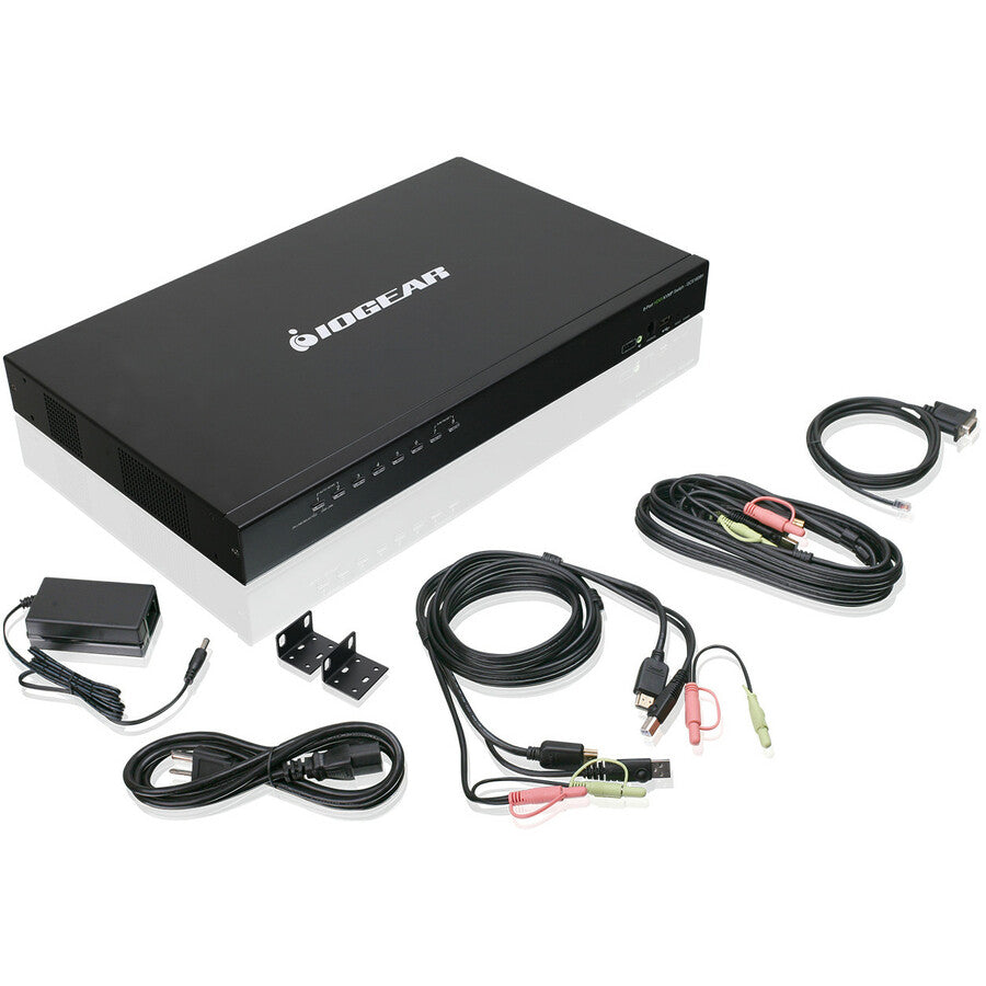 8 Port HDMI KVM Switch with Audio - Enterprise Server Management Solution | IOGEAR GCS1808H