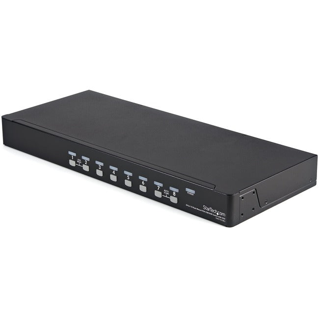 8-Port KVM Switch with OSD and Cables - Rackmount USB | StarTech SV831DUSBUK