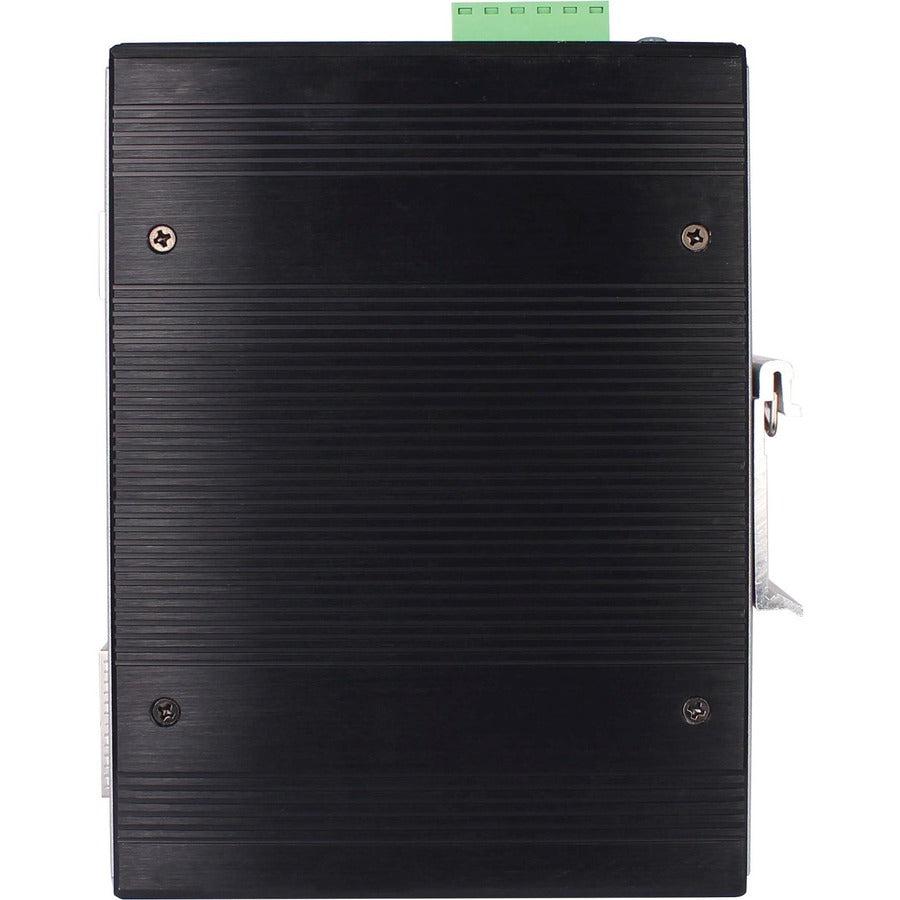 8-Port Managed Industrial Ethernet Switch PoE+ DIN Mount - Rugged Network Solution | TeCiSoft NGI-M08POE8-L2
