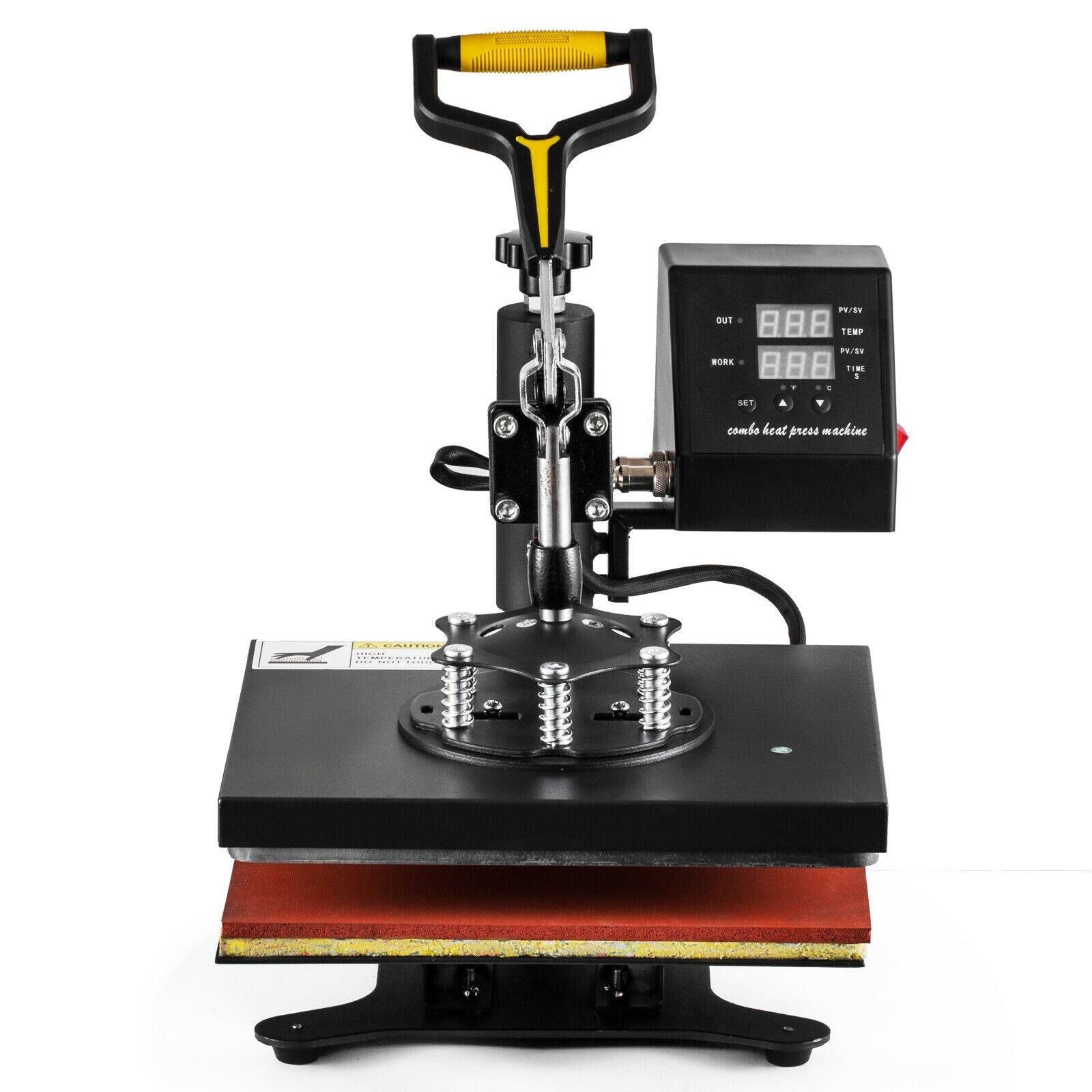 8 In 1 Digital T-Shirt Heat Press Machine Sublimation For Mug Plate Hat Printer