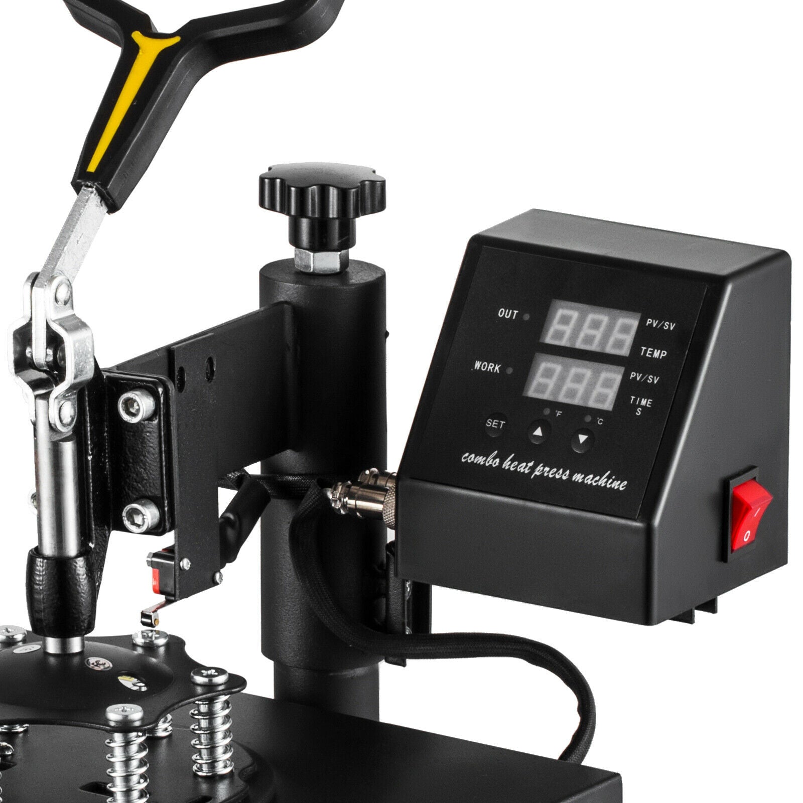 8 In 1 Digital T-Shirt Heat Press Machine Sublimation For Mug Plate Hat Printer