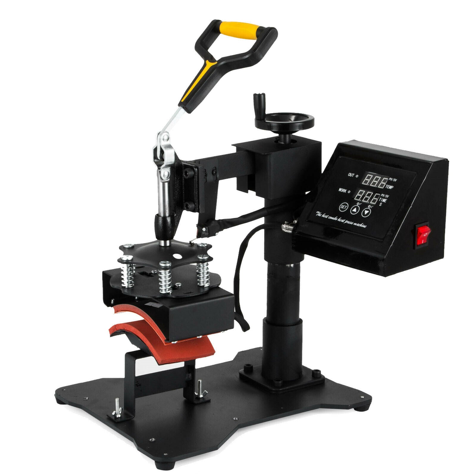 8 In 1 Digital T-Shirt Heat Press Machine Sublimation For Mug Plate Hat Printer