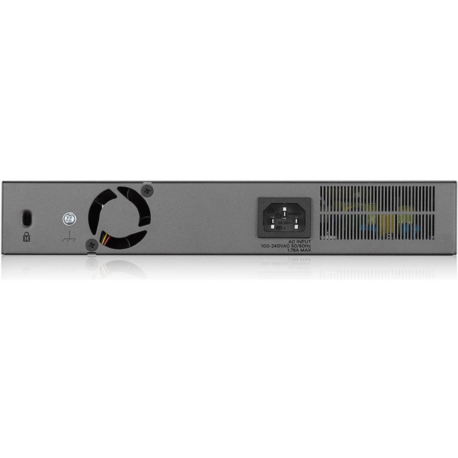 8-port GbE Smart Managed PoE Switch with GbE Uplink GS1350-12HP