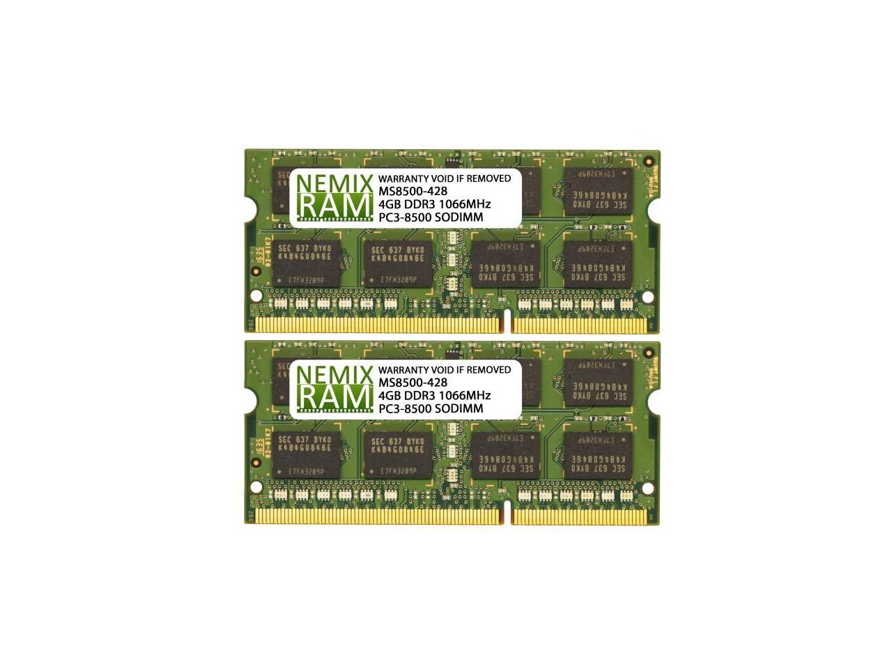 8Gb 2X4Gb Nemix Ram Memory For Apple Imac Early & Mid 2009