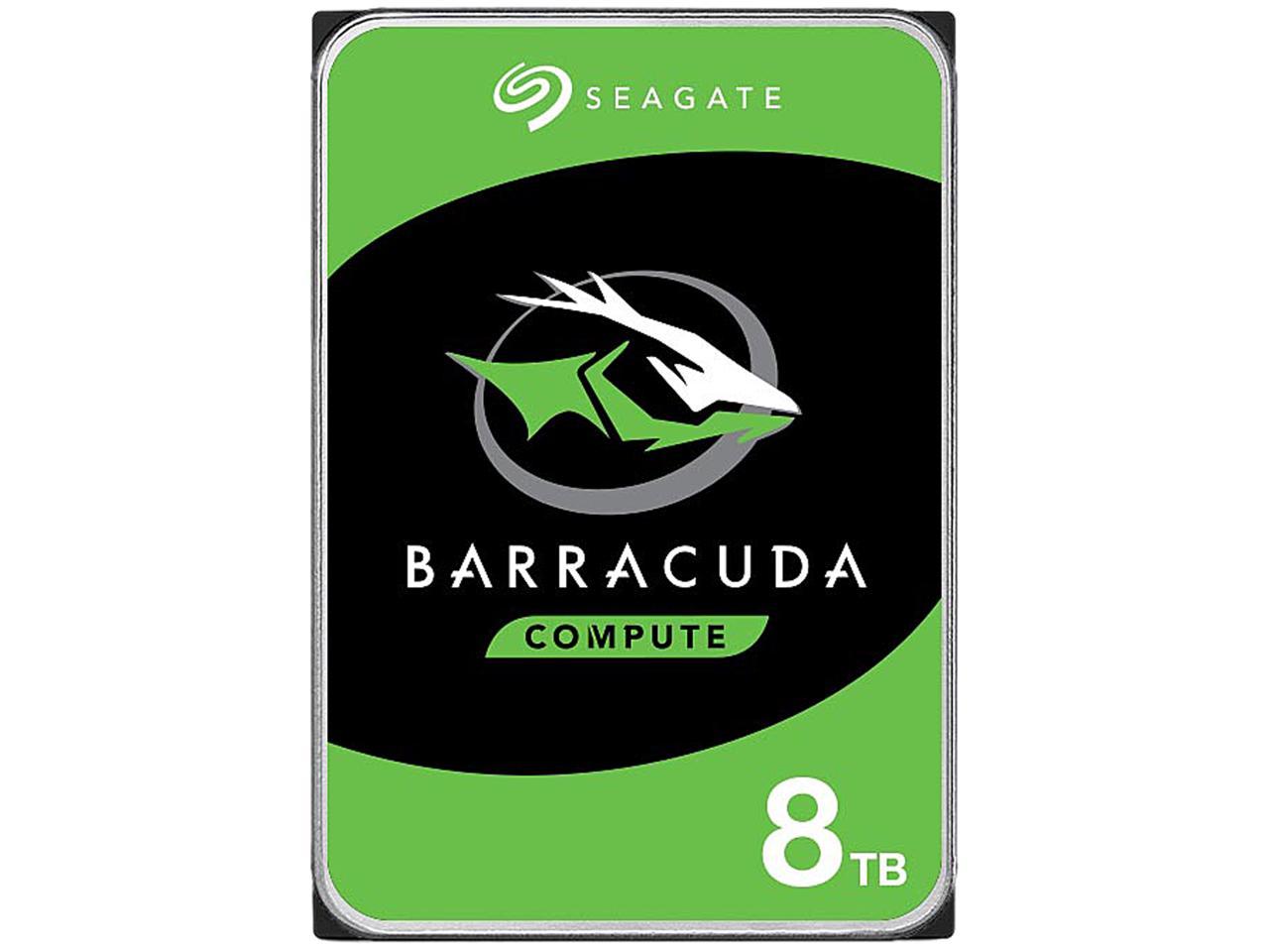 8TB Desktop Hard Drive - BarraCuda SATA Storage Solution | Seagate ST8000DM004