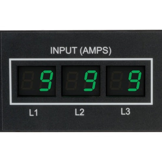 8.6kW 3-Phase Metered PDU - 208/120V Power Distribution Unit | Tripp Lite PDU3MV6L2130