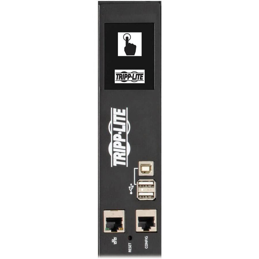 8.6kW Monitored PDU 3-Phase - Smart Power Distribution Unit with LX Platform | TecISoft PDU3EVN6L2130