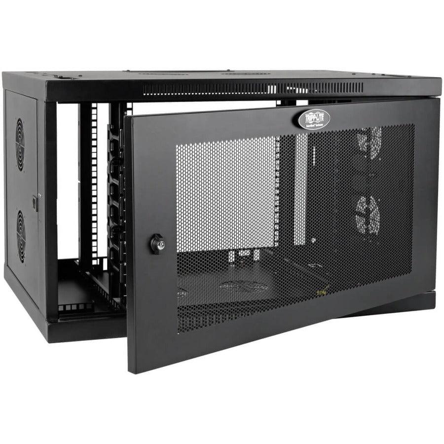 9U Wall Mount Server Rack - Switch-Depth Network Enclosure | Tripp Lite SRW9UDPVRT