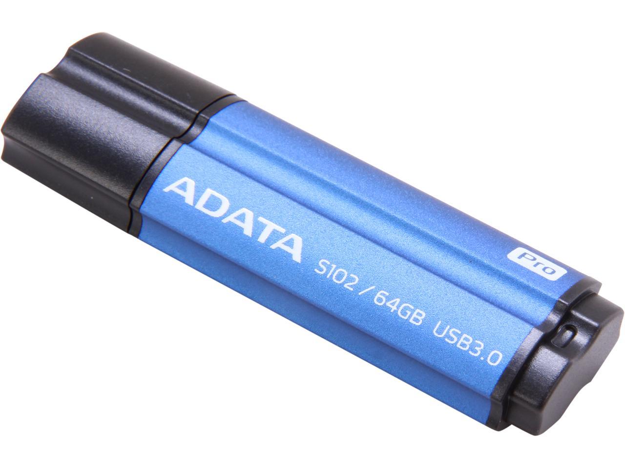 Adata 128Gb S102 Pro Advanced Usb 3.0 Flash Drive, Speed Up To 100Mb/S (As102P-128G-Rgy)