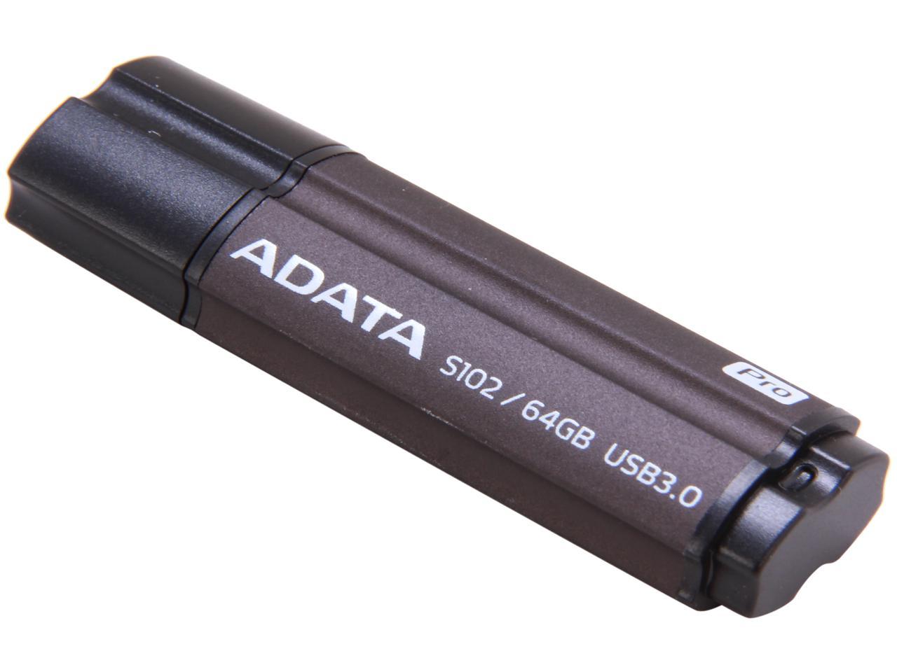 Adata 128Gb S102 Pro Advanced Usb 3.0 Flash Drive, Speed Up To 100Mb/S (As102P-128G-Rgy)