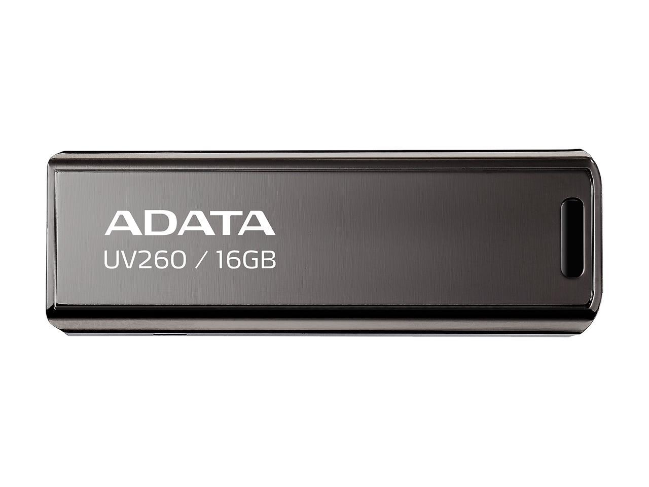 Adata 16Gb Uv260 Usb 2.0 Flash Drive (Auv260-16G-Rbk)