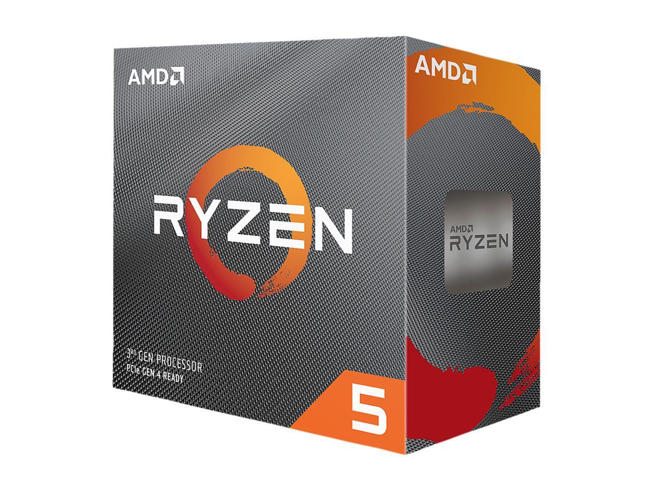 Amd 100-100000031Box Ryzen 5 3600 Six-Core 3.6Ghz Socket Am4, Retail