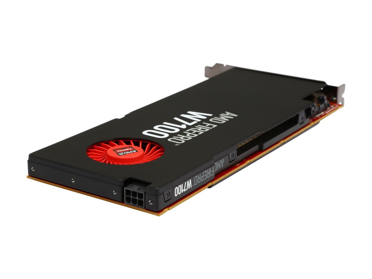 Amd Firepro W7100 100-505724 8Gb 256-Bit Gddr5 Pci Express 3.0 X16 Full Height/Full Length Single-Slot Workstation Video Card