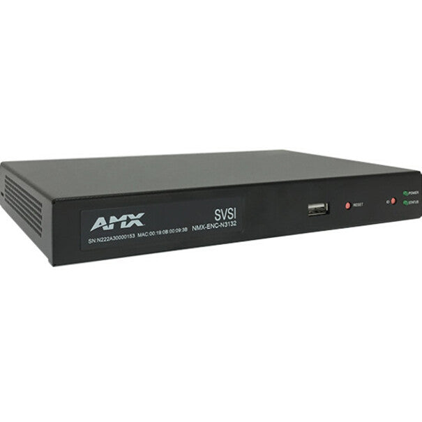 AMX H.264 Compressed Video over IP Encoder, PoE, SFP, HDMI, USB for Record FGN3132-SA