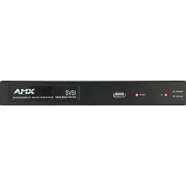 AMX H.264 Compressed Video over IP Encoder, PoE, SFP, HDMI, USB for Record FGN3132-SA