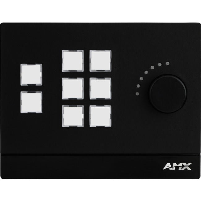 AMX Massio 8-Button ControlPad with Knob (US, UK, EU) FG2102-08-BL