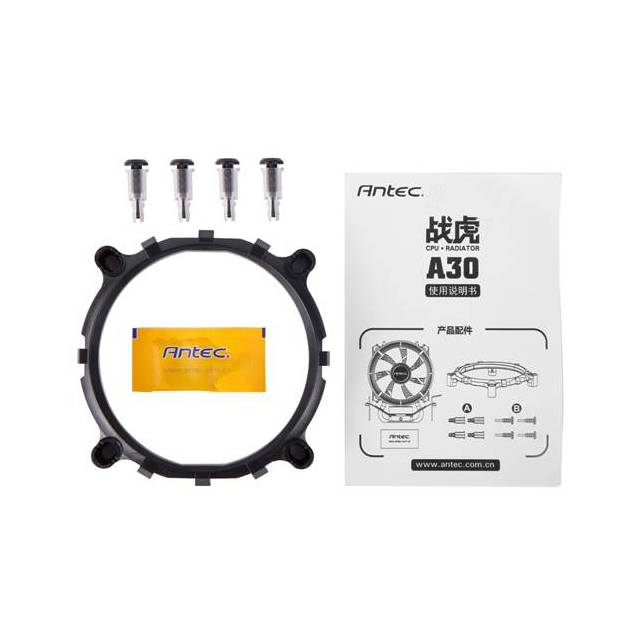 Antec A30 Cpu Cooler For Intel 1156/1155/1151/1150/775 & Amd Socket Am4/Am2/Am2+/Am3+/Am3/Fm1