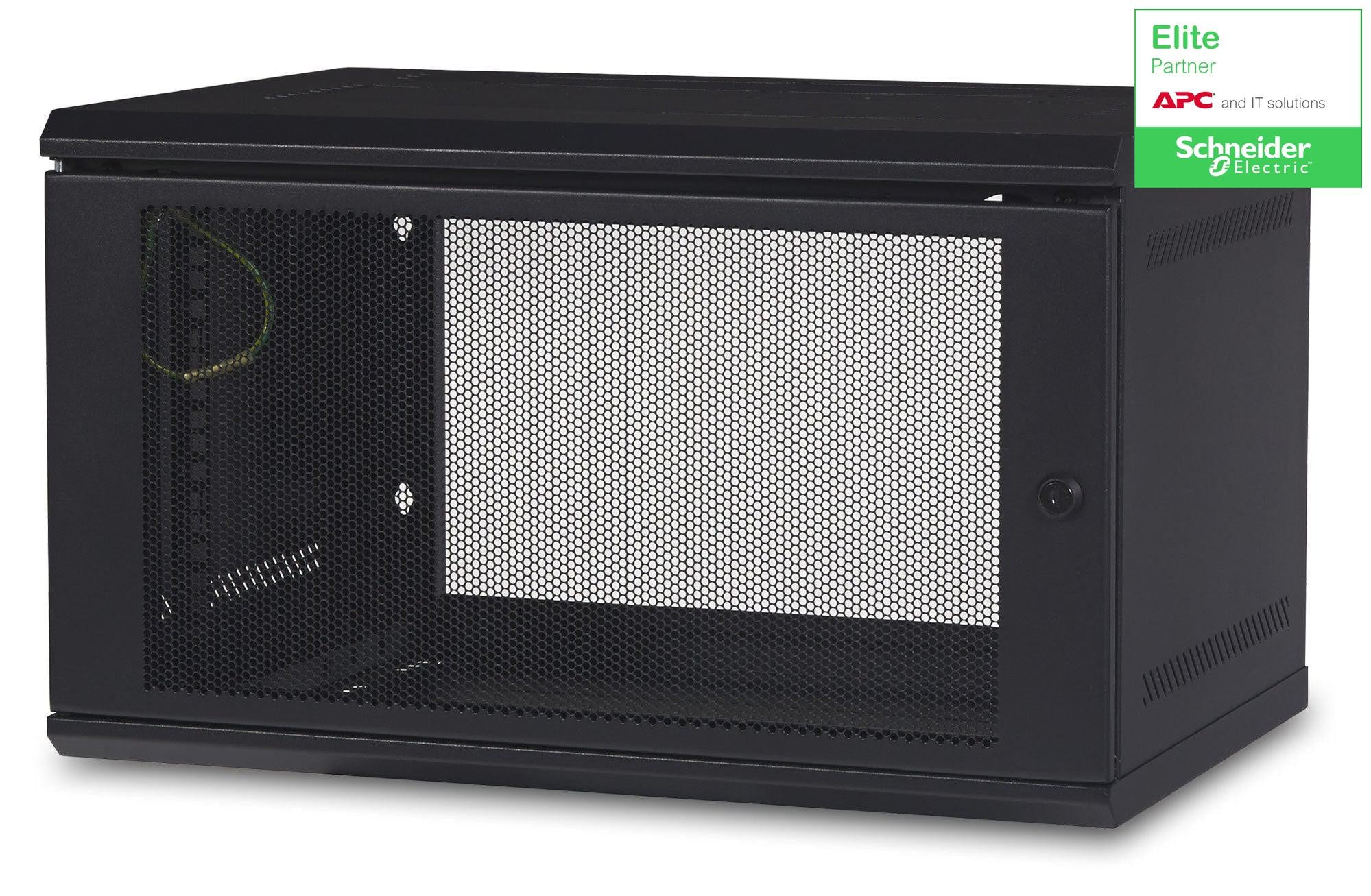 Apc Ar106 Rack Cabinet 6U Wall Mounted Rack Black