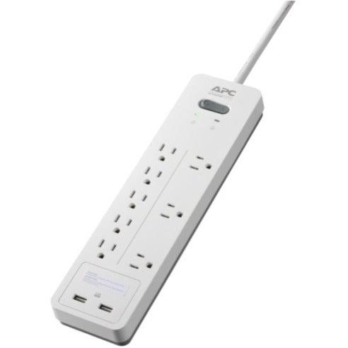 APC Home Office SurgeArrest 8 Outlets with 2 USB Charging Ports PH8U2W