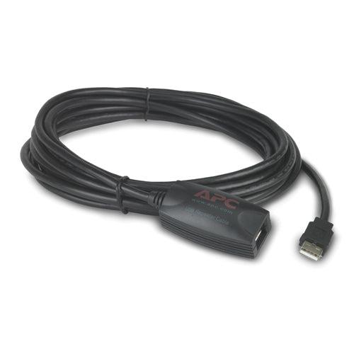 Apc Netbotz Usb Latching Repeater Cable, Lszh - 5M Usb Cable 5.00 M Usb A Black