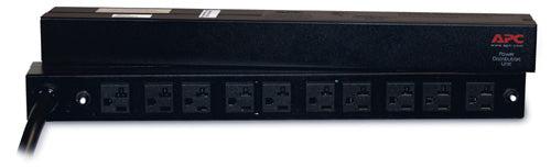 APC NetShelter Basic Rack PDU 1U 30A 120V - 10 NEMA 5-20 Outlets | TecISoft AP9560