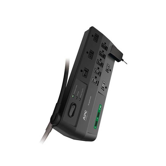 Apc P11U2 Performance Surgearrest 11-Outlet/ 120V/ 8 Ft/ 2880 Joules Surge Protector W/ 2X Usb Charging Ports