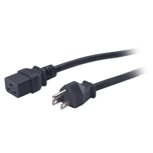 Apc Pwr Cord, 15A, 100-120V, C19 To 5-15 Black 2.5 M