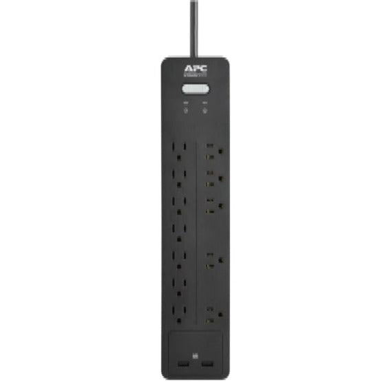 APC SurgeArrest - 12-Outlet Surge Protector with USB Charging | Tecisoft PH12U2