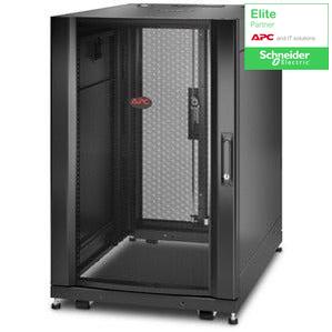 APC by Schneider Electric NetShelter SX 18U Server Rack Enclosure 600mm x 900mm w/ Sides Black AR3006