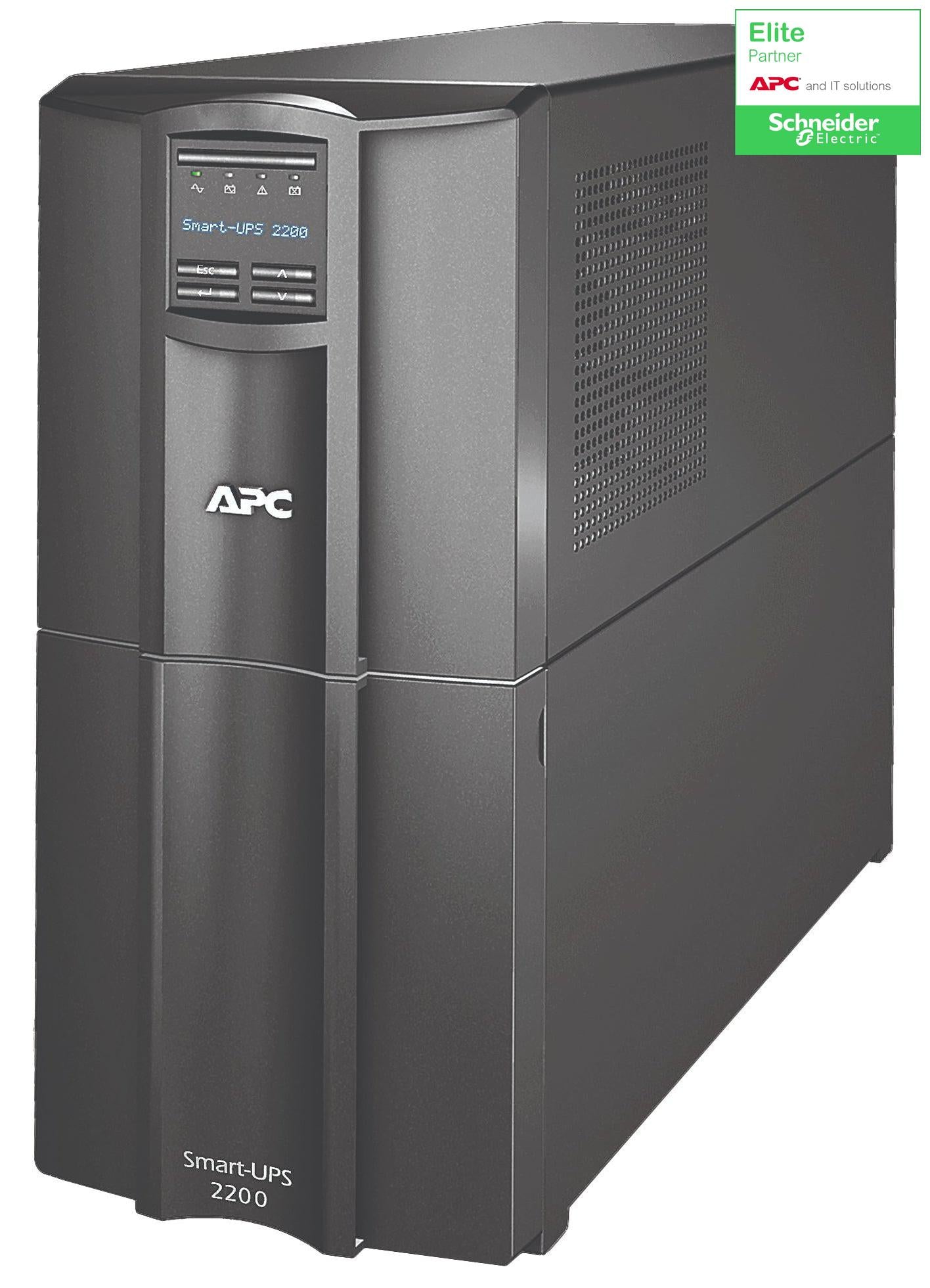 APC by Schneider Electric Smart-UPS SMT2200C 2.2KVA Tower UPS