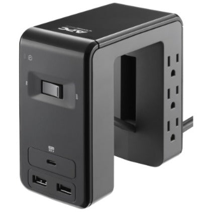 APC by Schneider Electric SurgeArrest Essential 6-Outlet Surge Suppressor/Protector PE6U21