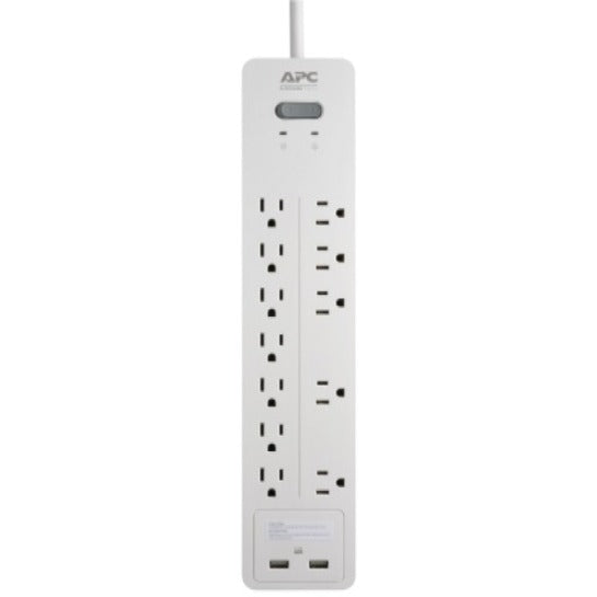 APC by Schneider Electric SurgeArrest Home/Office 12-Outlet Surge Suppressor/Protector PH12U2W