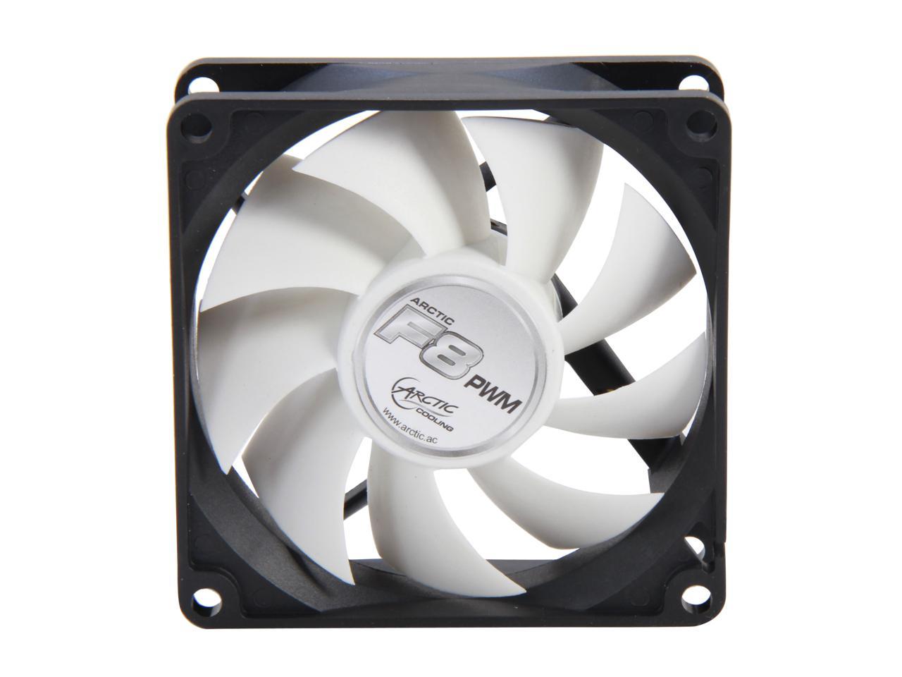 Arctic F8 Pwm Fluid Dynamic Bearing Case Fan, 80Mm Pwm Speed Control, 31 Cfm At 22Dba