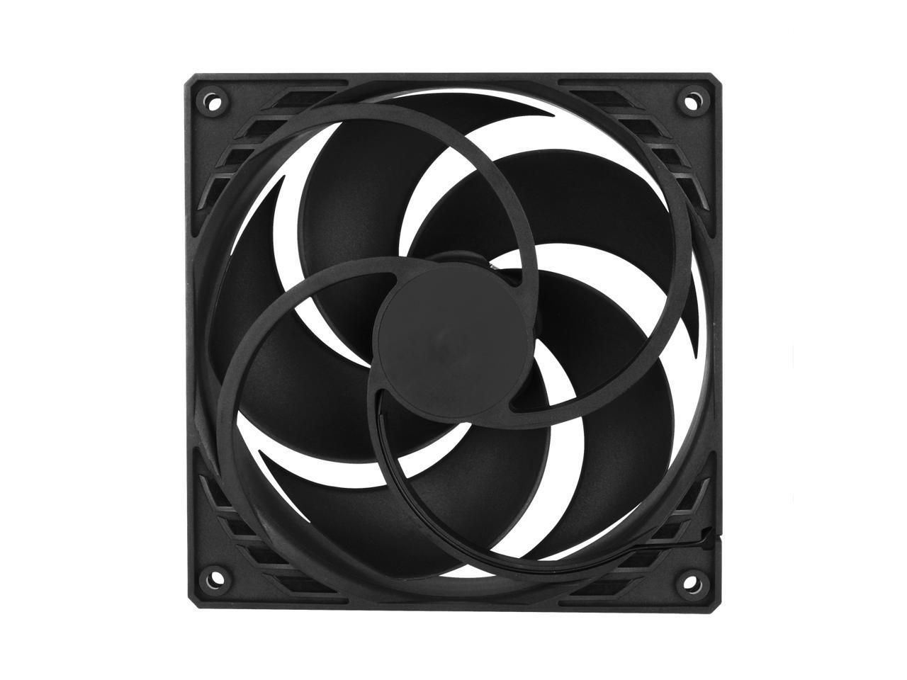 Arctic P12 Pwm Pst (Black/Black) Value Pack 5Pack - Pressure-Optimised 120 Mm Fan With Pwm And Pst (Pwm Sharing Technology)